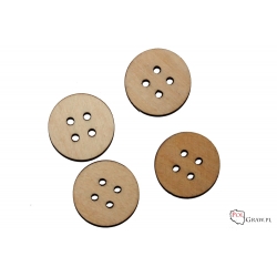 Guziki standardowe 2,5cm 4szt. guzik A346